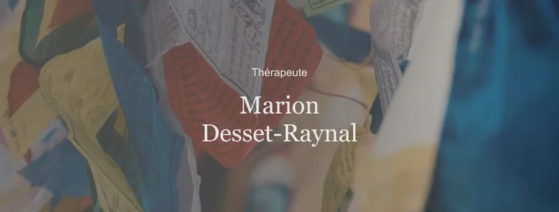 Site internet Marion Desset-Raynal